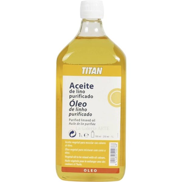 Aceite de Lino Purificado 1litro TITAN