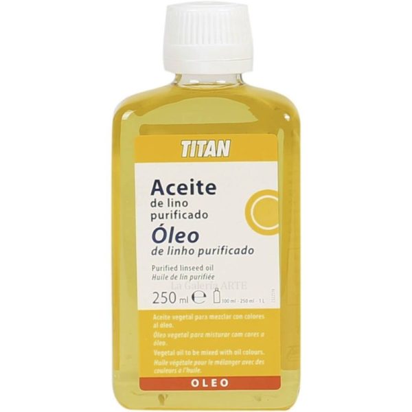 Aceite de Lino Purificado 250ml TITAN