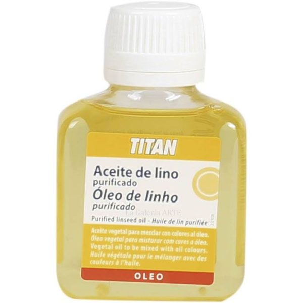 Aceite de Lino Purificado 100ml TITAN