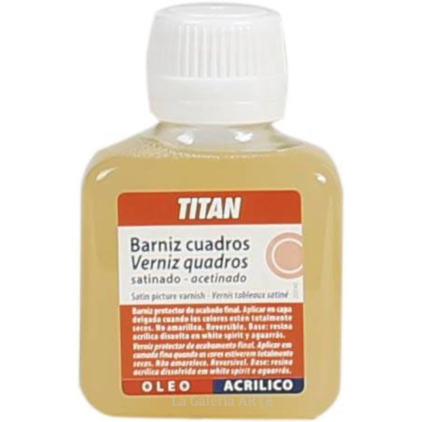 Barniz Cuadros Satinado 100ml TITAN