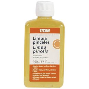 Limpia Pinceles 250ml TITAN