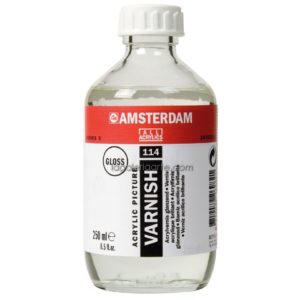 Barniz Acrílico Brillante AMSTERDAM 250 ml.