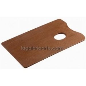 Paleta Madera Rectangular Barnizada TALENS 28x36cm