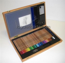 Estuche Metal 24 Lapices Acuarelables GoldFaber Aqua Faber-Castell - La  Galería del Arte