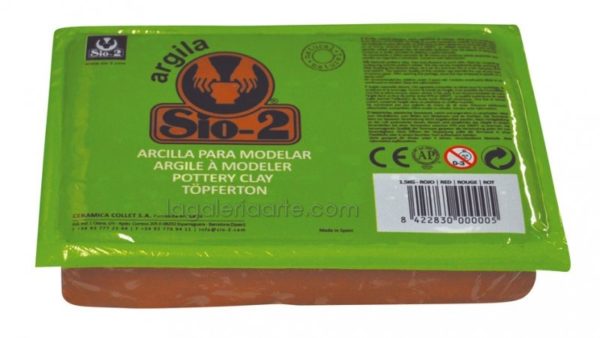 Arcilla Roja Para Modelar 1,5 kg