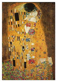 El Beso, G. Klimt, 1500 P.