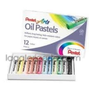 Pastel al Oleo Pentel 12 un.