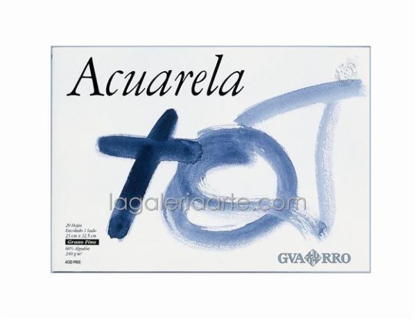 Bloc Acuarela GUARRO 32.5x46cm 240g 20 hojas