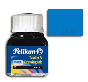 Tinta China Pelikan Azul de Cobalto Nº8 10ml