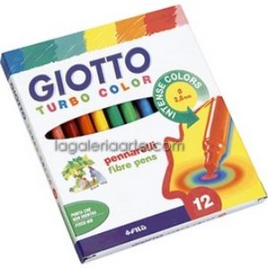 Rotuladores GIOTTO Turbo Color 12un.