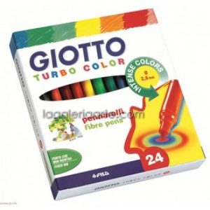 Rotuladores GIOTTO Turbo Color 24un.