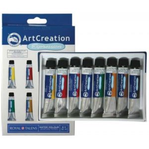 Set Acuarela 8 x 12ml Art Creation Expression