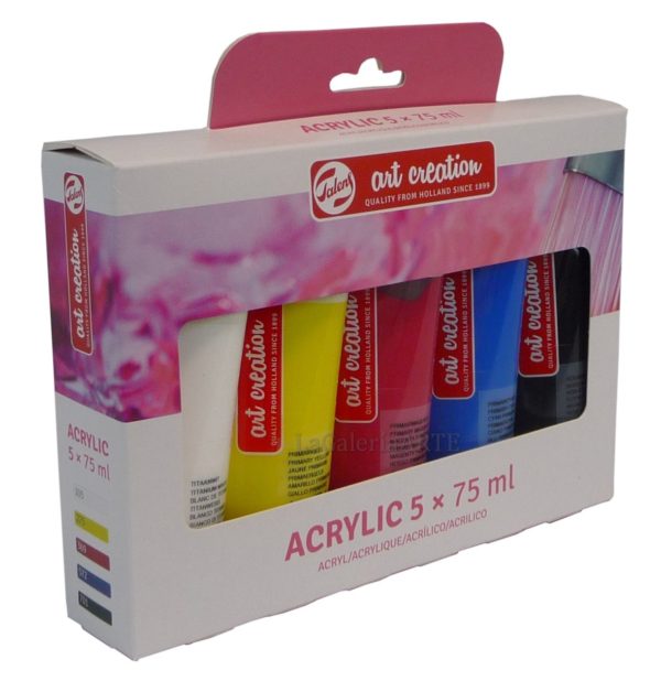 Set Basico Acrilico ArtCreation 5x75ml