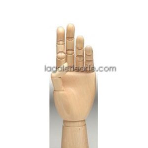 Mano Articulada Masculina Izqda. 30cm