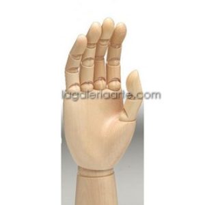 Mano Articulada Masculina Dcha. 30cm