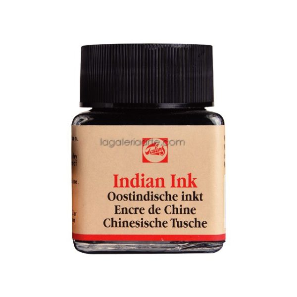 Tinta China Indian Ink TALENS Negra 30ml