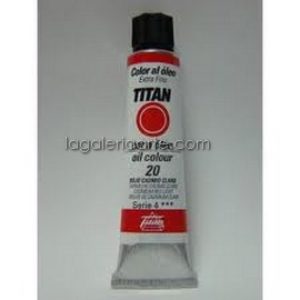 Oleo TITAN Extra fino Nº 20 Rojo Cadmio 20ml Claro