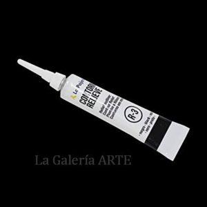 Contorno Relieve La Pajarita R3 Negro 20ml