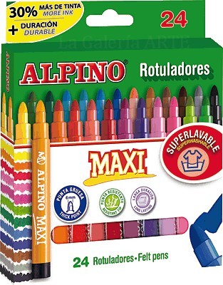 Comprar rotuladores alpino maxi - La galeria arte.