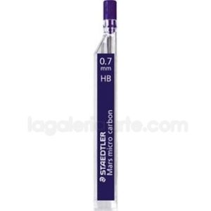 12 Minas STAEDTLER Mars Micro Carbon 0.7mm HB