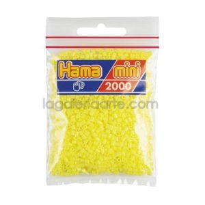 Hama Mini Amarillo Pastel Ref:501-43