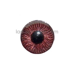 Ojos Marron Redondos 9mm 2unidades