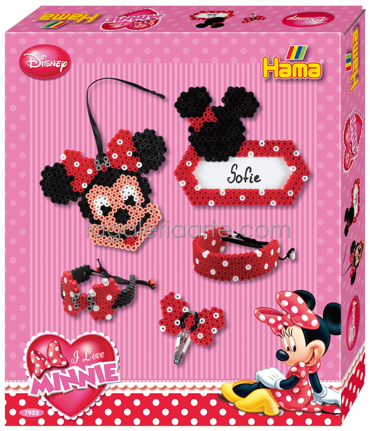 Caja Hama regalo Minnie Mouse (nº7955)