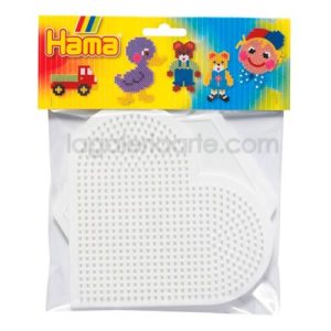 Blister Hama 2 Placas Pegboards corazon y estrella pequeñas 4452