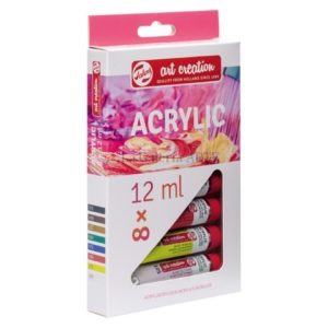 PINTURA ACRILICA 6 TUBOS 35ML METALIZADO ARTIX