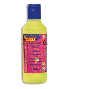 Tempera Fosforescente Amarilla JOVI 250ml