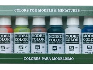 Estuche 8 colores basicos 17mm Model Color Vallejo