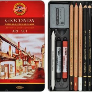 Estuche Metal 8890 Mini-Set de Arte Gioconda KOH-I-NOOR