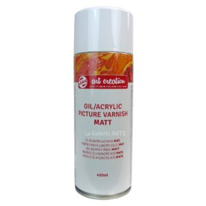 Barniz Oleo y Acrilico Mate Spray ArtCreation 400ml