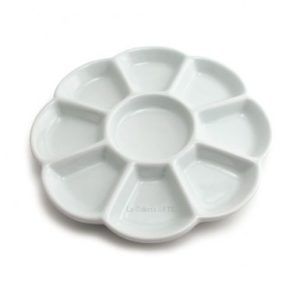 Paleta de Porcelana Flor 19cm Talens