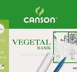 Bloc Papel Vegetal 90g A4+ 50 hojas 23x32,5cm Canson