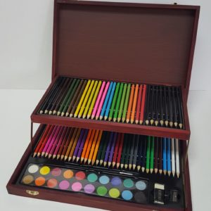 Caja Set Pintor Lapices y Acuarelas 91 piezas Koh-i-Noor