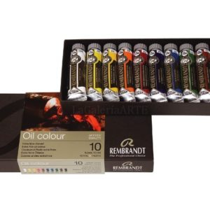 Estuche Colores Oleos Extrafinos REMBRANDT 10 Tubos 15ml