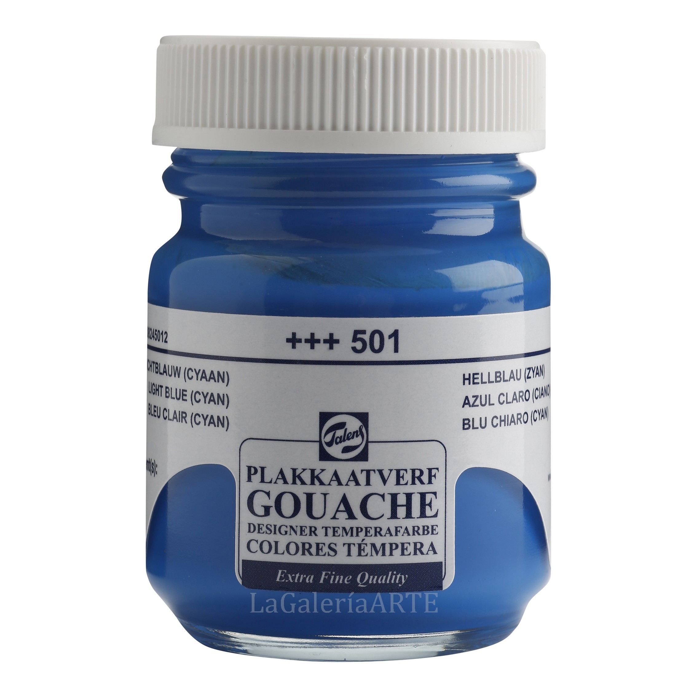 Gouache Talens 50ml 501 Azul Claro Cian