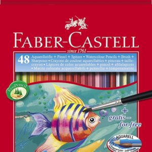 Estuche 48 EcoLapices de Color Acuarelables FABER-CASTELL