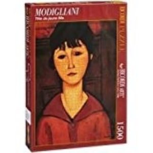 PUZZLE MODIGLIANI TETE DE JEUNE FILLE 1500 PIEZAS