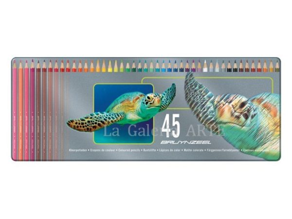 Estuche 45 Colores Bruynzeel Tortuga