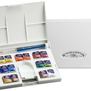 Estuche Acuarela WINSOR & NEWTON Cotman The Compact Set 14