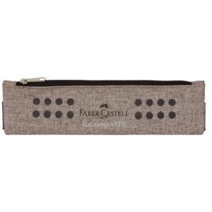 Estuche portatodo FABER-CASTELL Grip color gris 573135