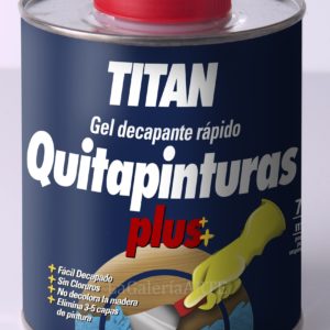 Quitapinturas Plus Gel Decapante Rapido TITAN 375ml