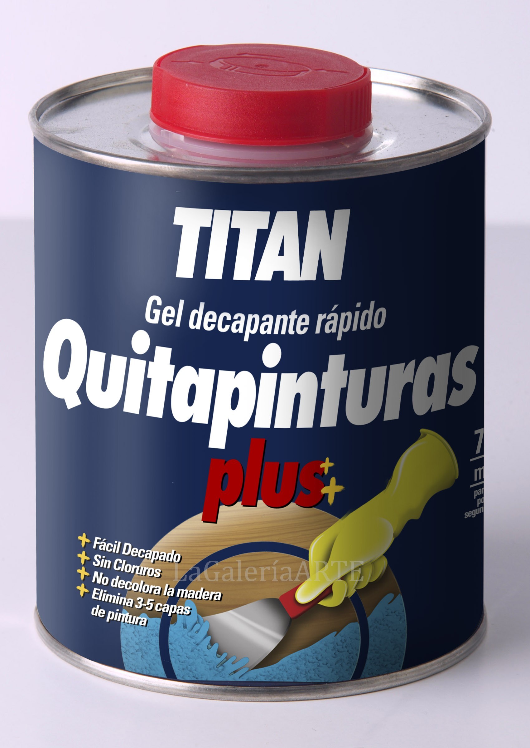 Quitapinturas Plus Gel Decapante Rapido TITAN 375ml