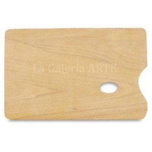 Paleta Madera Rectangular PLASCOLOR 20x30cm