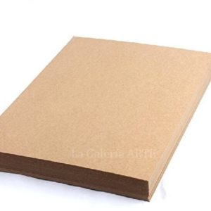 Papel Reciclado Rustico 140g. color Kraft A4 100 unidades