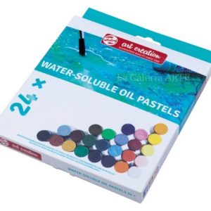 Set 24 Pasteles al Oleo Solubles en Agua Art Creation