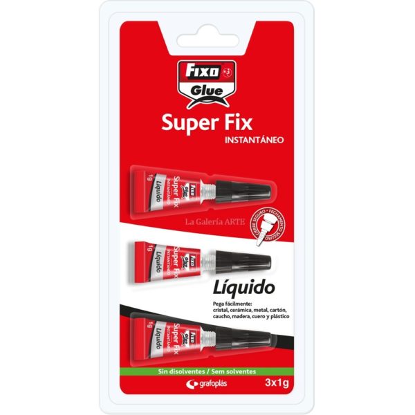 Adhesivo Instantaneo Super Fix 3x1 gr.