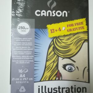 Bloc Illustration Comics 12+4 Hojas A4 250g